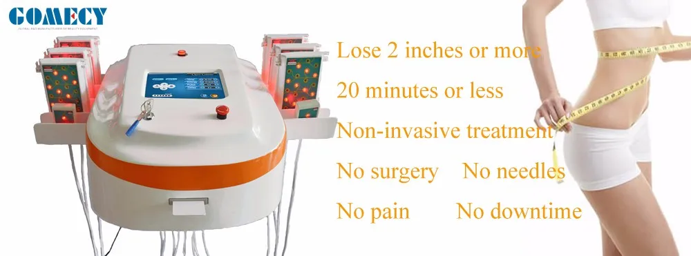 Professional CE Approved lipo laser slimming machine with 209mw lamp