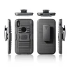 Newest mobile back cover PC TPU phone case for Iphone XS with belt clip