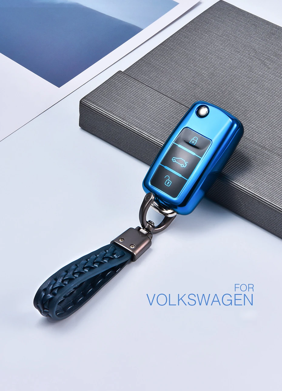Hot Selling Car Key Shell Cover Case For Volkswagen