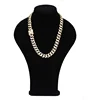 Missjewelry Wholesale Heavy Hip Hop CZ Micro Paved Diamond Iced Out Cuban Link Chain