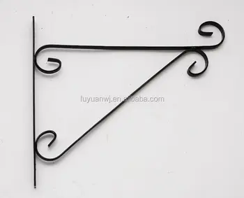 Steel Flower Basket Hanging Hook Bracket Hanger Hot Steel Flower Basket Hanging Hook Bracket Hanger Hot Hooks Stainless Shelf