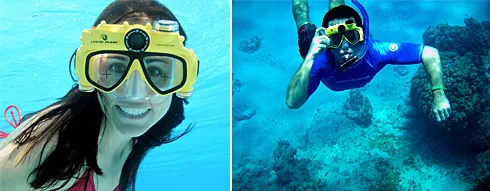 WT-RD34 Diving Mask Camera Waterproof Strong Anti Fog Video Camera Cheap New Diving Glasses Swimming Pool Underwater DV Camera