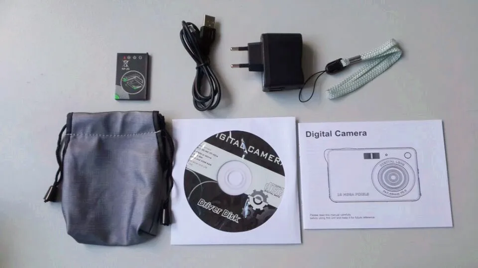 Small children's mini travel camera with 18 megapixel HD digital camera