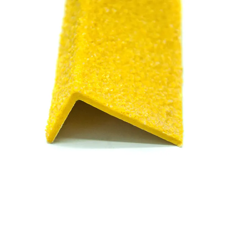 
Anti slip fiberglass stair nosing for industrial areas 