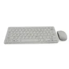 White wireless silicon keyboard and mouse for 7 inch tablet slim keyboard wireless