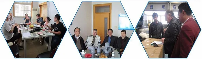 Custom PP Plastic Cast Film Extrusion Die head 700 customer 1