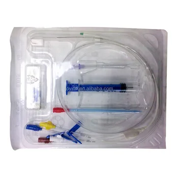 Disposable Quad Lumen 8.5fr Central Venous Catheter (cvc Catheter ...