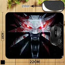 The Witcher 3 Wild Hunt Game Logo Professional Printing Mouse Pad for Computer Laptop Mousemat Free &Drop Shipping
