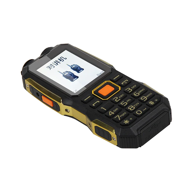 

UNIWA W007 2.4 Inch TFT Screen Dual SIM Card 4000mah Big Battery UHF GSM Walkie Talkie With Sim Card