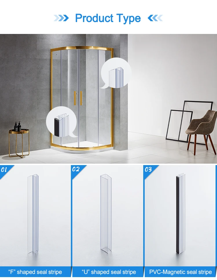 Ce Gs Approval Fibreglass Shower Cubicle Waterproof Pvc Seal Buy