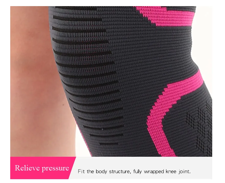Breathable Sports Pants With Knee Pads Sleeve