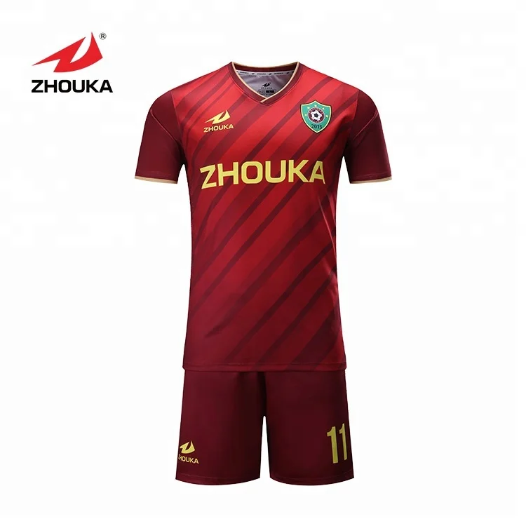 marshal soccer jersey set Zhouka 