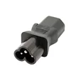 Iec320-c6 to C13 pin plug to meimei tail round mouth pin power plug Mickey Mouse plug