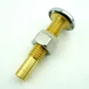 27mm Cover 8mm Quick Joint Hydrotherapy Brass Bathtub Spa Fitting Nozzle Air Bubble Jet