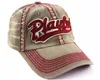 Cotton heavy washed thick stitches vintage baseball fashion cap