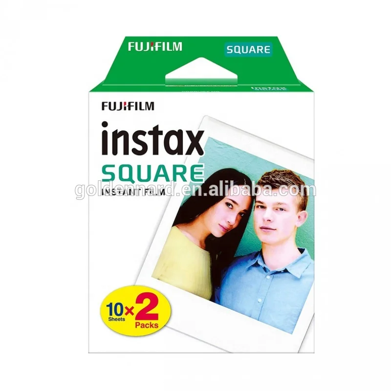 

Instax Square film for Instax SQ Camera Twin Pack Film white