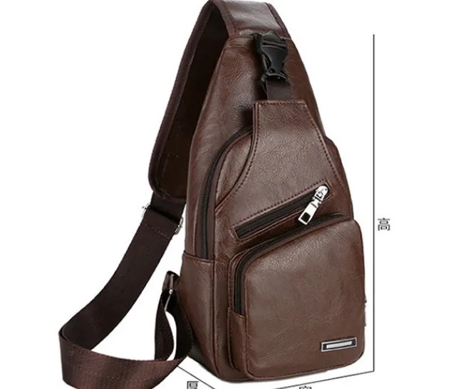 

Outdoor Sports USB Portable Charging Slant Bag