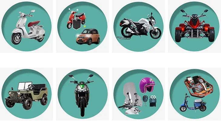 retro scooter with efi jinlang znen