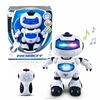 DD0401592 Toy Robot from China electronic moving dance robot rotate 360 degrees with light and music