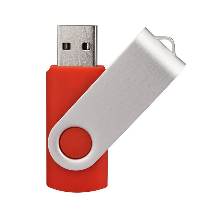 

Custom Logo Popular Swivel USB Flash Pen Drive 1GB 2GB 4GB 8GB 16GB 32GB 64GB USB 2.0 With Logo Printing