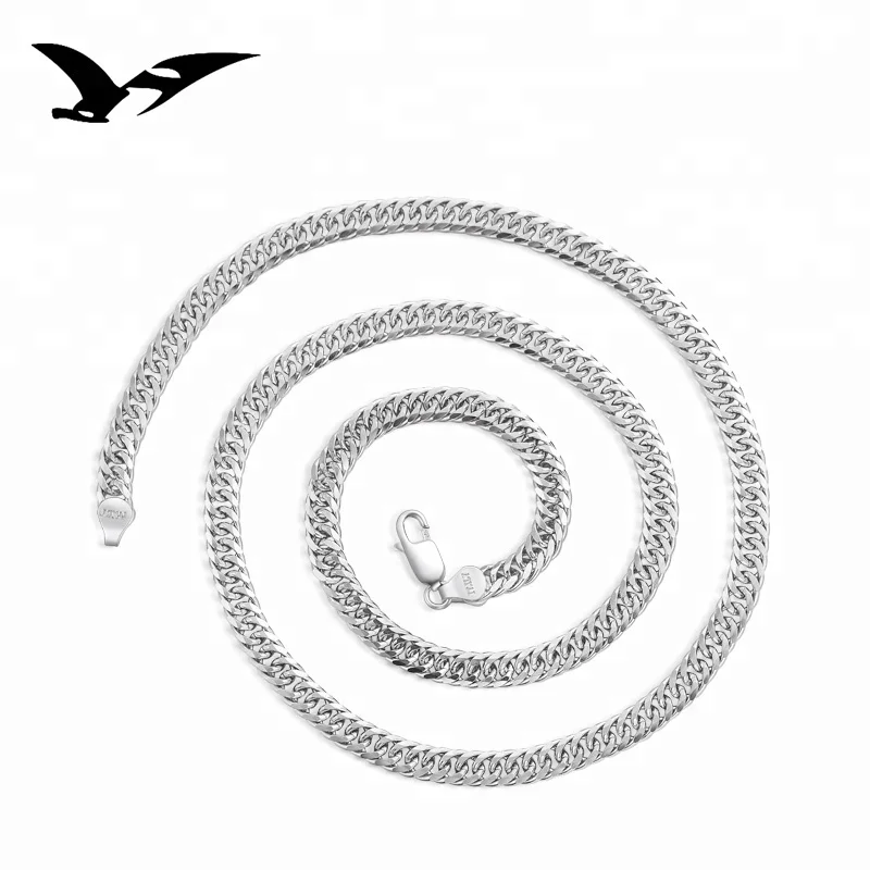 

fashion jewelry for men 925 sterling silver wholesale price necklace chain
