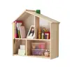 Doll house Wooden Wall Shelf With Drawers For Kids