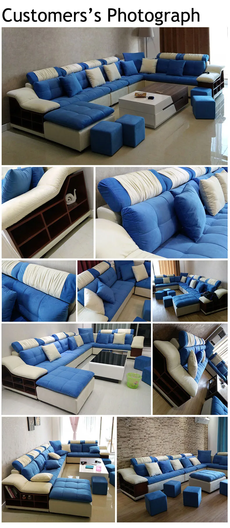 Arab Desain Rumah Ruang Tamu 5 7 8 9 10 11 12 Seater Sofa Set