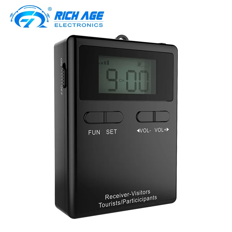 

Latest Audio Tour Guide System Wireless Tour Guide System With CE ROHS, Blue;grey;red;orange;black