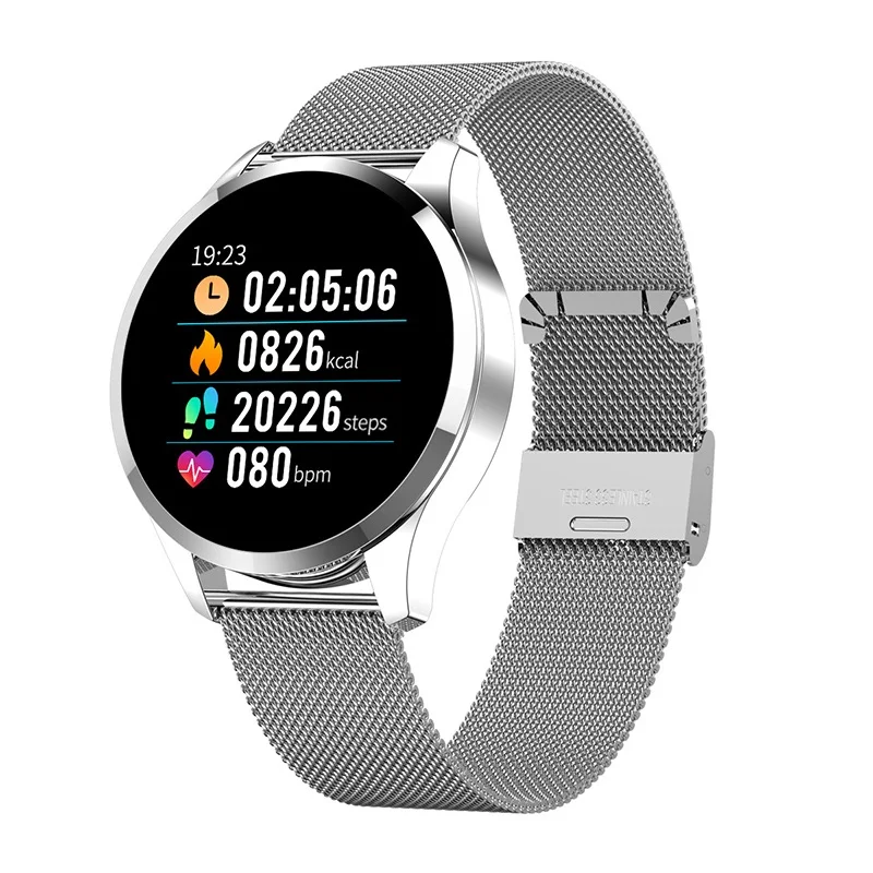 

2019 new arrive Girl Smart bracelet Q9 with heart rate and blood pressure dama Smart watch