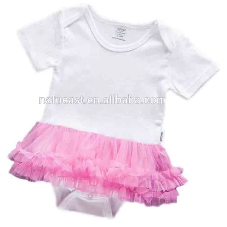 

Newborn Baby Clothes Custom Cotton Baby Romper Skirts Infant Toddler Clothing Sublimation Print