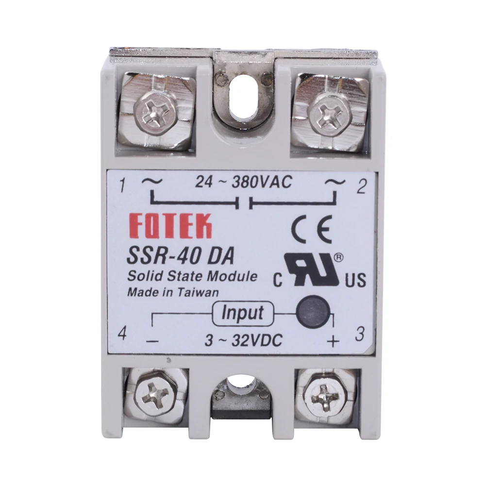 SSR-10DA 25DA  40DA  50DA  60DA 75DA 80DA 90DA Single Phase Solid State Relay