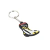 XMT111890 China factory Universal New Fashion Cool Motorcycle Boot Rubber Keyring Keychain Key Chain Key ring Gift motorcycle