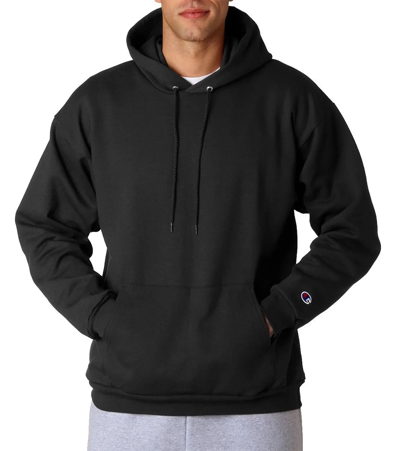 champion double dry eco hooded sweatshirt