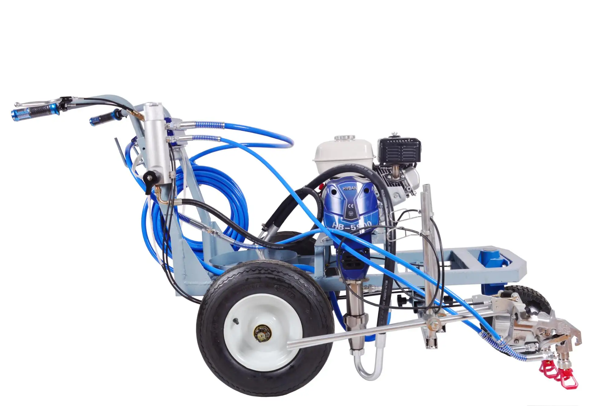 Hb5900 Cooling Paint Line Striper For Road Surface,Handpush Petrol