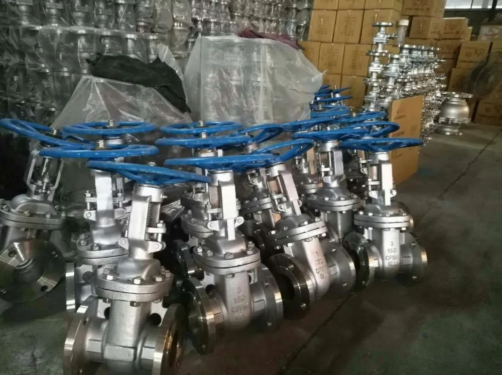 
SS304/SS316 stainless steel gate valve 150lb ASME 16.5 