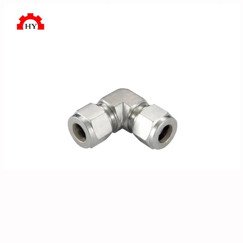 3000psi High Pressure 90 Degree Swagelok Type Stainless Steel Pipe