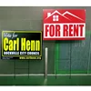 Customized pattern both side signs usded for outside Lawn signs Printed PP waterproof Coroplast Signs for market promoting