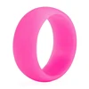 high quality fashion glitter colors sportman custom silicone ring