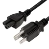 AC power cord for us extension cord cable 3 core copper wire SVT SJT 3 prong nema 5-15p to IEC C5 plug