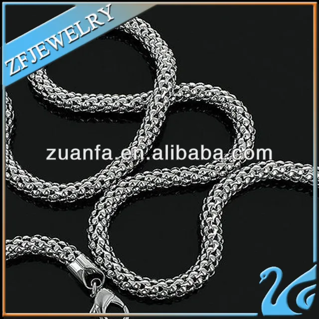 popcorn chains necklace