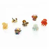 Wholesale color mix fancy fashion women cellulose acetate mini hair clip claw