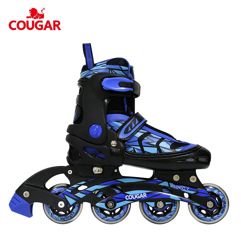 New Design Cougar Inline Skate 4 Wheels Retractable 76mm 4 Wheel Roller Skates Buy 4 Wheel