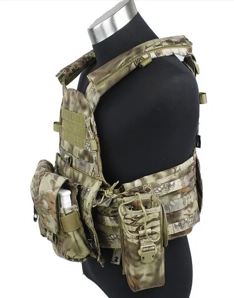 Quick Release Multicam Military Tactical Vest For Swat - Buy Military ...
