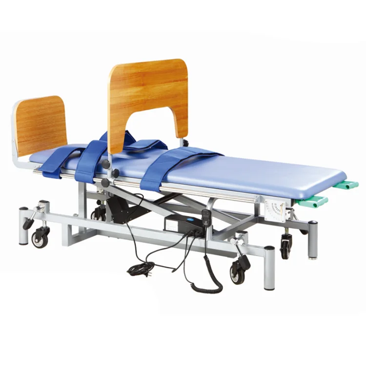 High quality medical equipment Rehabilitation device Electric Vertical Bed/ Tilt table