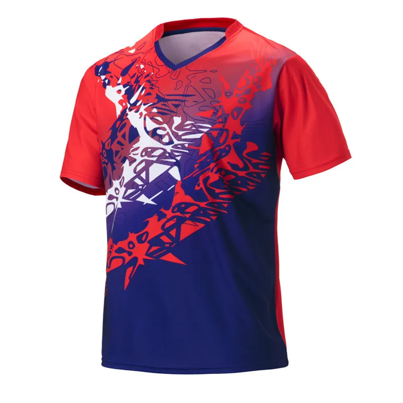

Sportswear kit custom made breathable badminton t-shirt design, Custom color