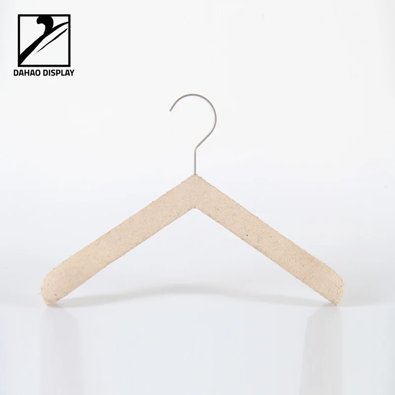 
New fashion paper pulp hanger/recycled paper pulp finished hanger for clothes 