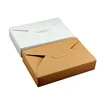 kraft paper gift box envelope type kraft cardboard boxes package for wedding party