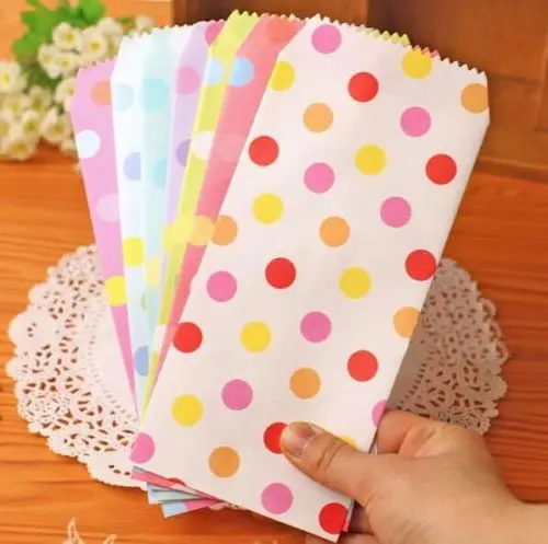 Естественный цвет горизонтальная версия красочный сердце гигантский длинный Бумажный Конверт