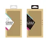 custom design clear window phone case packing box for samsung galaxy case