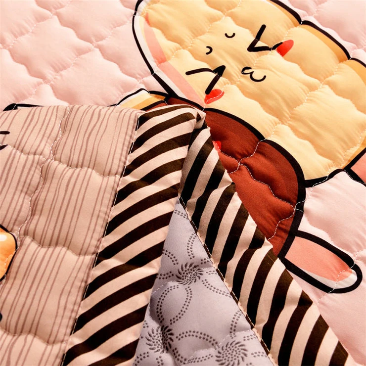 cotton quilting game pad crawling rug mat for kids children living room.jpg